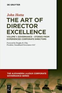 John Hotta ::: The Art of Director Excellence